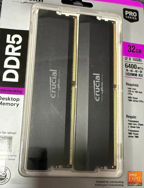 Ddr5 Memory - Комплект оперативной памяти DDR5 6000 МГц,