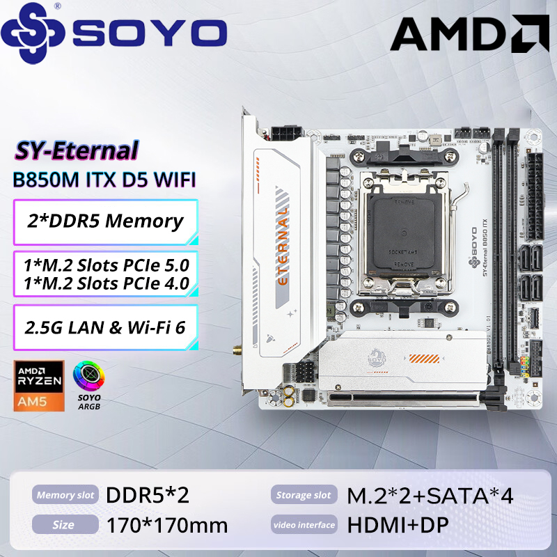 Ddr5 Rgb Ram - SOYO B850M ARGB Материнская плата WIFI6
