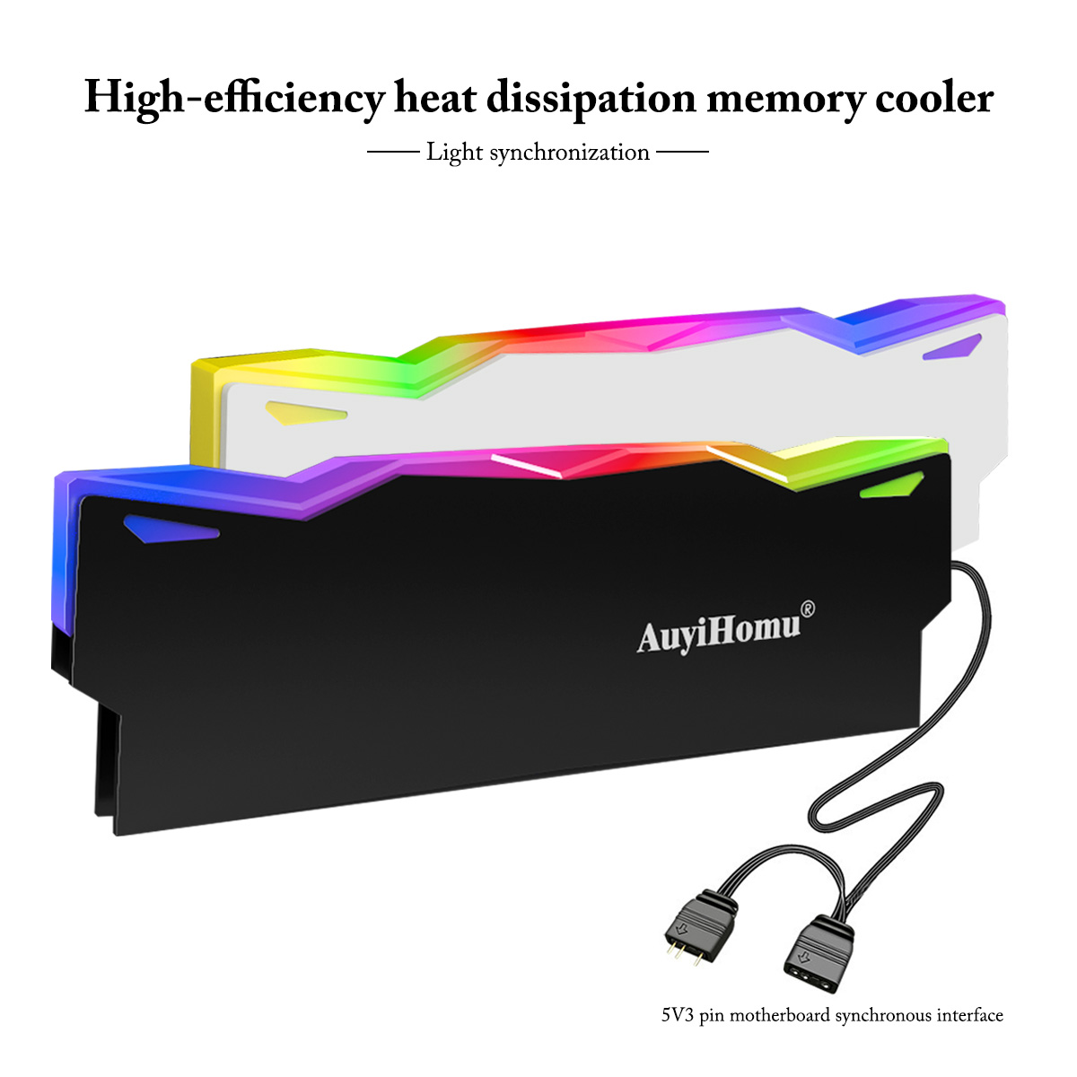 Ddr5 Rgb Ram - AuyiHomu RGB-кулер для оперативной памяти, 5В