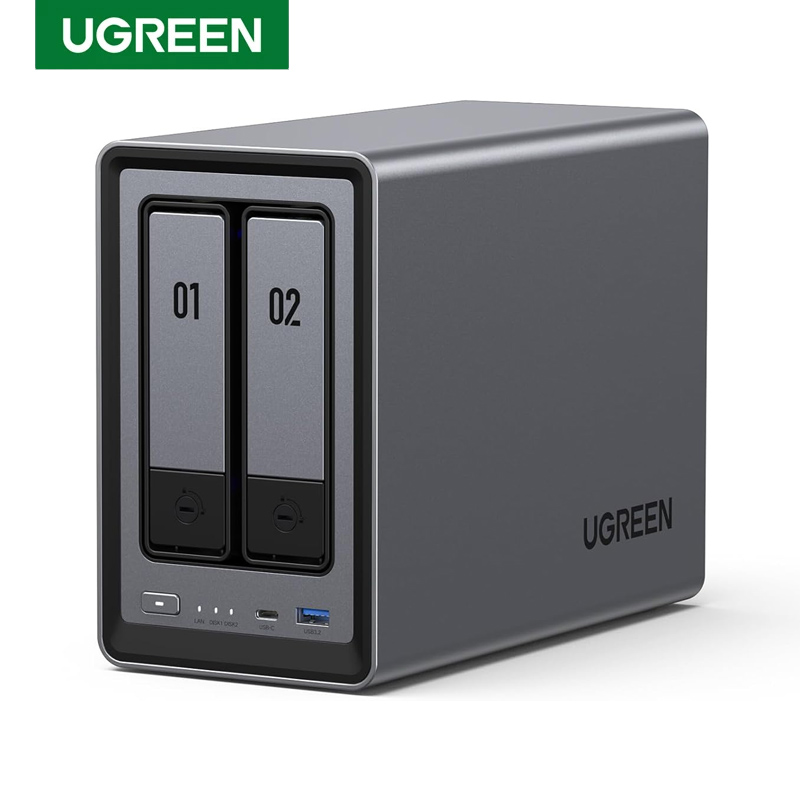UGREEN NAS DXP2800 2-дисковый  – обзор и цена Ddr5 8Gb