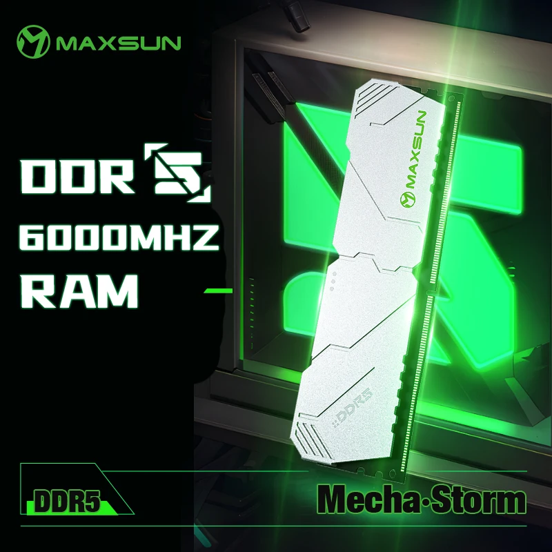 Радиатор MAXSUN Memoria RAM DD – обзор и цена Ddr5 16Gb 6000Mhz