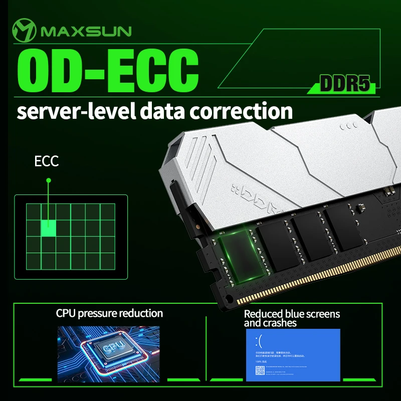 Радиатор MAXSUN Memoria RAM DD – обзор и цена Ddr5 16Gb 6000Mhz