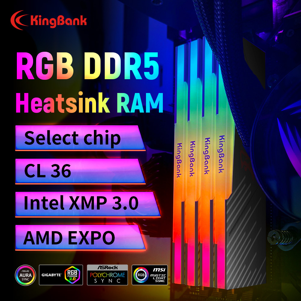 Оперативная память KingBank KR – обзор и цена Ddr5 16Gb 6000Mhz